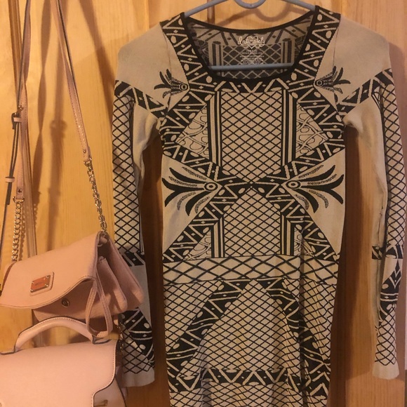 Free People Intimatelt Aztec Bodycon Dress - Picture 4 of 5